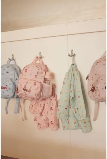 Tutete Sac à Dos Crêche et Maternelle - Cartable Rembourré de Petite Taille - Idéal pour Petits Enfants - 100% RPET avec Fermeture Sécurisée et Poches Fonctionnelles Geometric Nature
