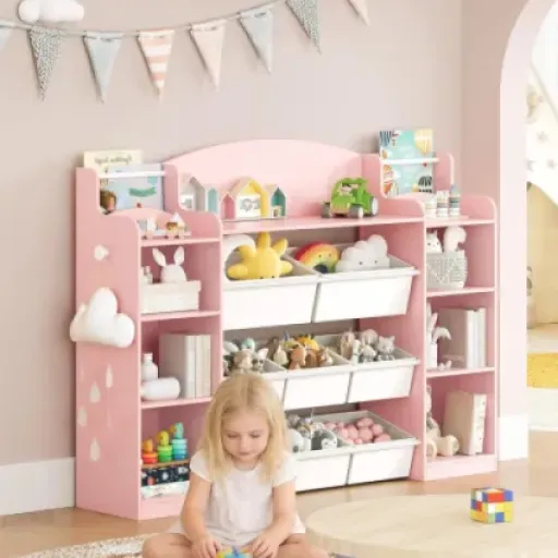 Test Hzuaneri Bibliothèque pour Enfants : un meuble de rangement compact qui met (un peu) d’ordre dans la chambre