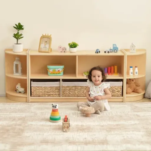Test OOOK Étagère-Montessori en Bois : le meuble qui met un peu d’ordre dans la chambre sans se prendre la tête