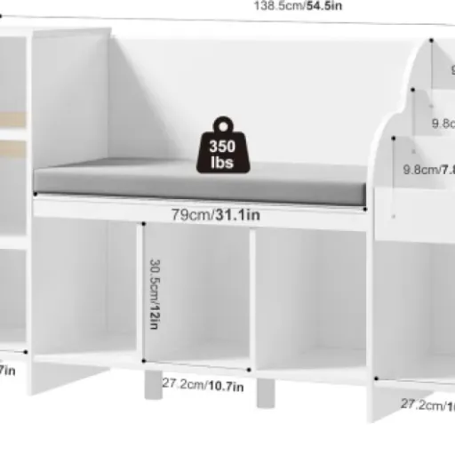 Test HOCSOK Bibliothèque Enfants 138,5 cm : un meuble 3-en-1 plutôt malin pour chambre d’enfant