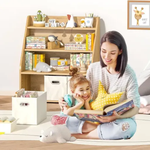 Test EFURDEN Bibliothèque Rangement Enfant : un meuble Montessori pratique mais pas donné