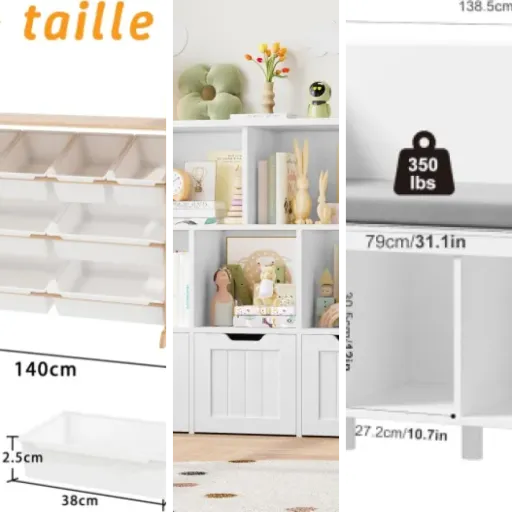 5 meilleurs meubles rangement chambre enfant luxe : notre comparatif (2026)
