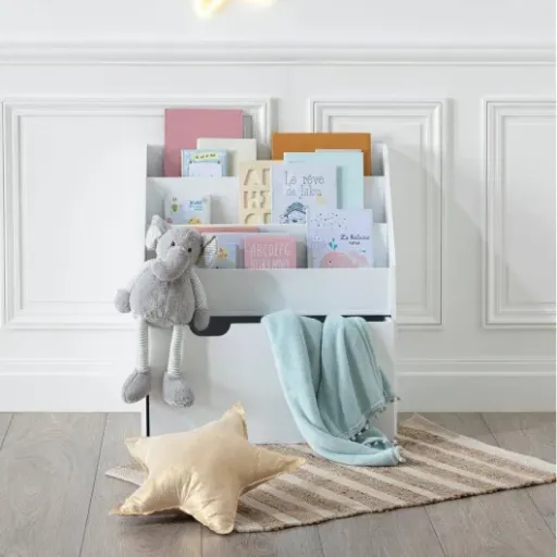 Test Atmosphera - Bibliothèque Enfant H70 : le petit meuble qui met un peu d’ordre dans la chambre