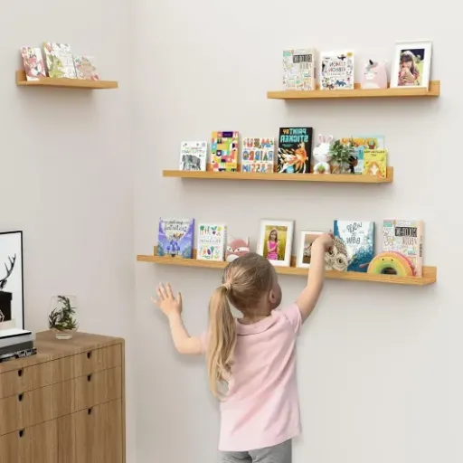 Test Lot de 2 étagères flottantes 40 cm Feihorrm : des petites planches qui font le job sans chichi