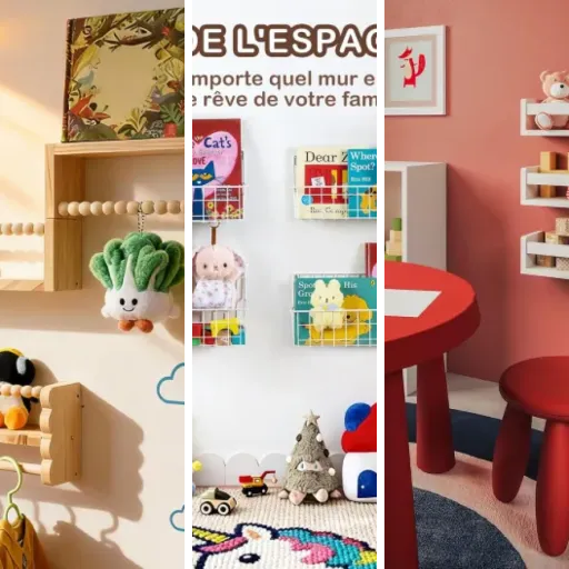 Top Bibliothèques murales design enfant